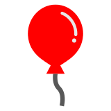Balloon Emoji in Docomo