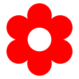 🌼 Blume Emoji auf Docomo