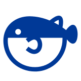 Peixe‑balão Emoji Docomo