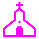 ⛪ Iglesia Emoji en Docomo