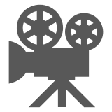 Simbolo del cinema Emoji Docomo