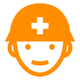 Construction Worker Emoji in Docomo