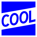 🆒 Simbolo con parola inglese “Cool” Emoji su Docomo
