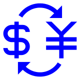 💱 Currency Exchange Emoji in Docomo