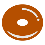 🍩 Doughnut Emoji in Docomo