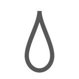 Gota de água Emoji Docomo