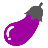 Eggplant Emoji in Docomo