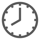 Eight O’clock Emoji in Docomo
