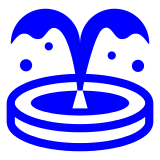 Fountain Emoji in Docomo