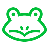 🐸 Frog Emoji in Docomo