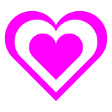 💗 Growing Heart Emoji in Docomo