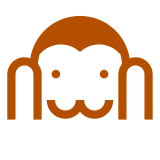 🙉 Mono sordo Emoji en Docomo