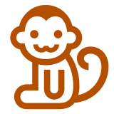 Monkey Emoji in Docomo