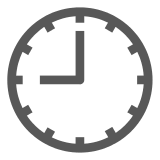 Nine O’clock Emoji in Docomo