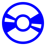 Optical Disk Emoji in Docomo