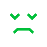 Faccina pensierosa triste Emoji Docomo
