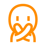 🙅 Persona haciendo el gesto de “no” Emoji en Docomo