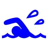 🏊 Persona Che Nuota Emoji su Docomo