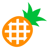 🍍 Pineapple Emoji in Docomo