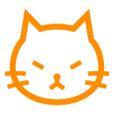 😾 Muso di gatto accigliato Emoji su Docomo