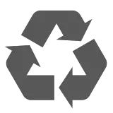 Recycling Symbol Emoji in Docomo