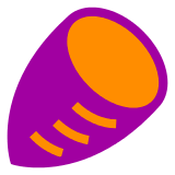 Geröstete Süßkartoffel Emoji Docomo
