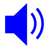 Lautsprecher mit großen Schallwellen Emoji Docomo