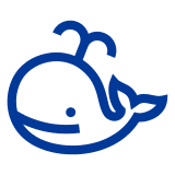 🐳 Spouting Whale Emoji in Docomo