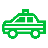 🚕 Taxi Emoji in Docomo