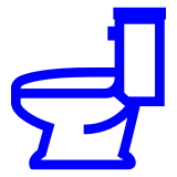 🚽 Toilette Emoji auf Docomo