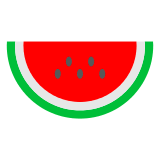 🍉 Wassermelone Emoji auf Docomo