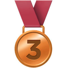 🥉 3rd Place Medal Emoji on Facebook