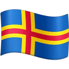Bandiera delle Isole Åland Emoji Facebook