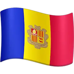 Bandiera di Andorra Emoji Facebook