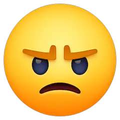 Angry Face on Facebook