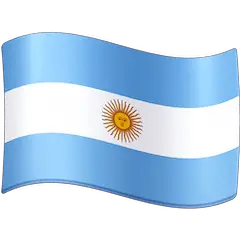 Flagge von Argentinien on Facebook