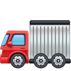 Articulated Lorry Emoji on Facebook