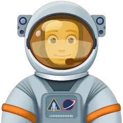 🧑‍🚀 Astronaut Emoji on Facebook