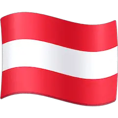 Флаг Австрии Эмодзи на Facebook