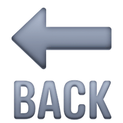 Pfeil „Back“ Emoji Facebook