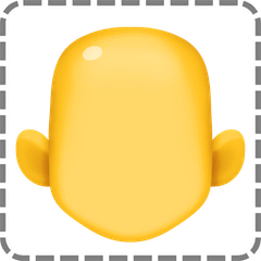 🦲 Glatze Emoji auf Facebook