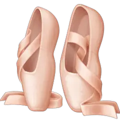 Ballet Shoes Emoji on Facebook