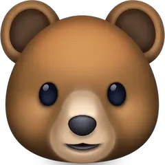 Bear Emoji on Facebook