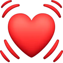 💓 Beating Heart Emoji on Facebook