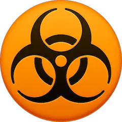Biohazard Emoji on Facebook