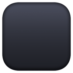 ⬛ Cuadrado negro grande Emoji en Facebook