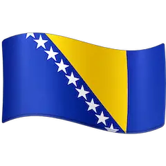 Flag: Bosnia & Herzegovina on Facebook