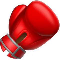 🥊 Боксерская перчатка Эмодзи на Facebook