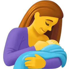 🤱 Breast-Feeding Emoji on Facebook