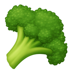 Broccoli Emoji on Facebook